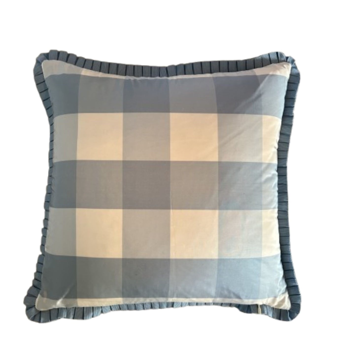 Radclyffe Stripe Jean Monro Chintz 16 x 16 Decorative Pillow with Down Feather Insert