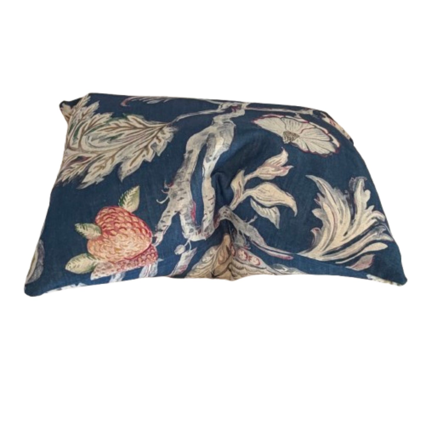 Zoffany Copes Tail Botanical Lake Blue 18 x 22 Decorative Pillow with Down/Feather Insert