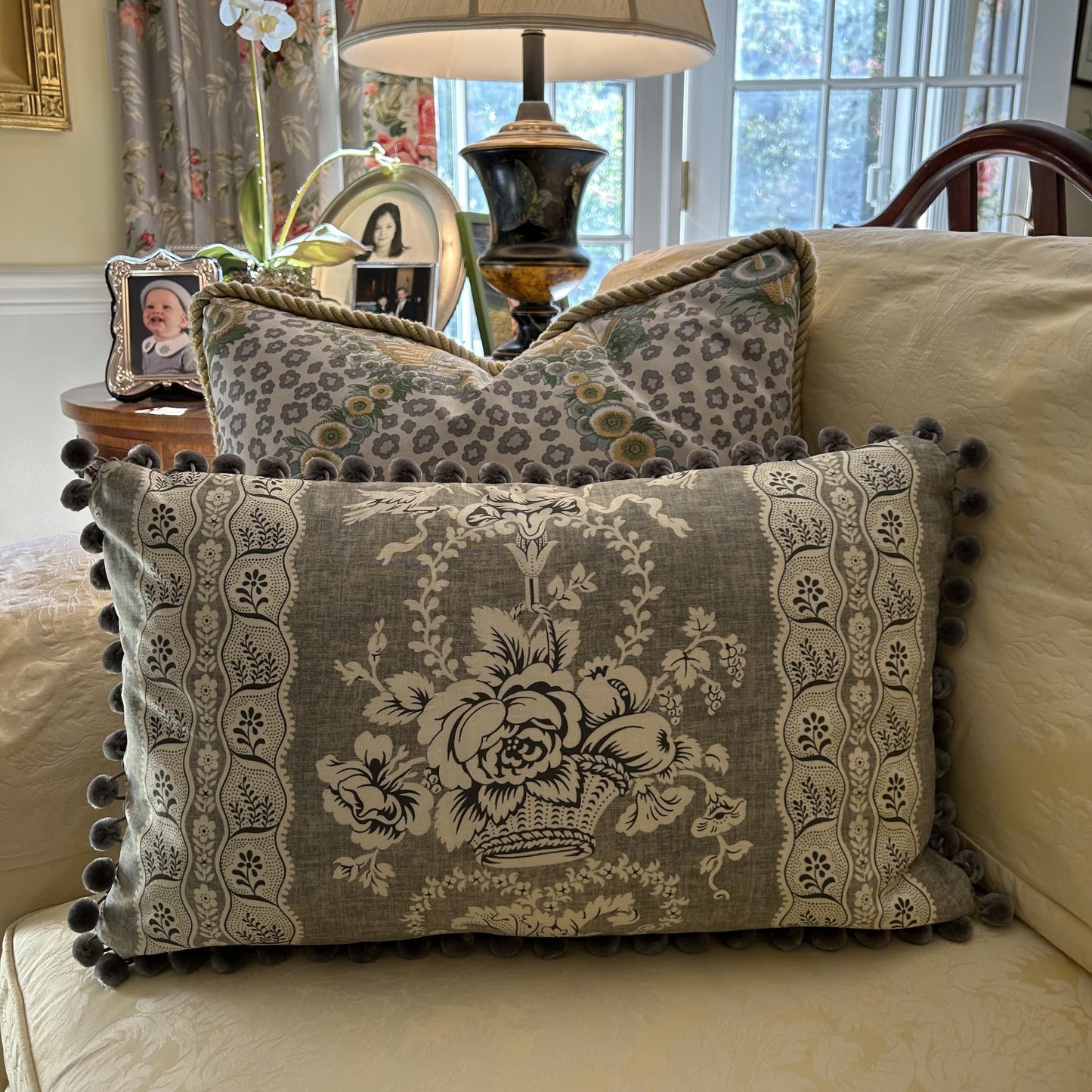 The House on the Hill 12 x 20 Decorative Pillow with Down Feather Insert