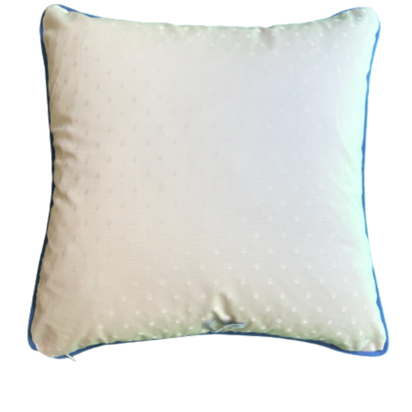 Millicent Roses and Ribbons Vintage Chintz 20 x 20 Decorative Square Pillow with Down Feather Insert