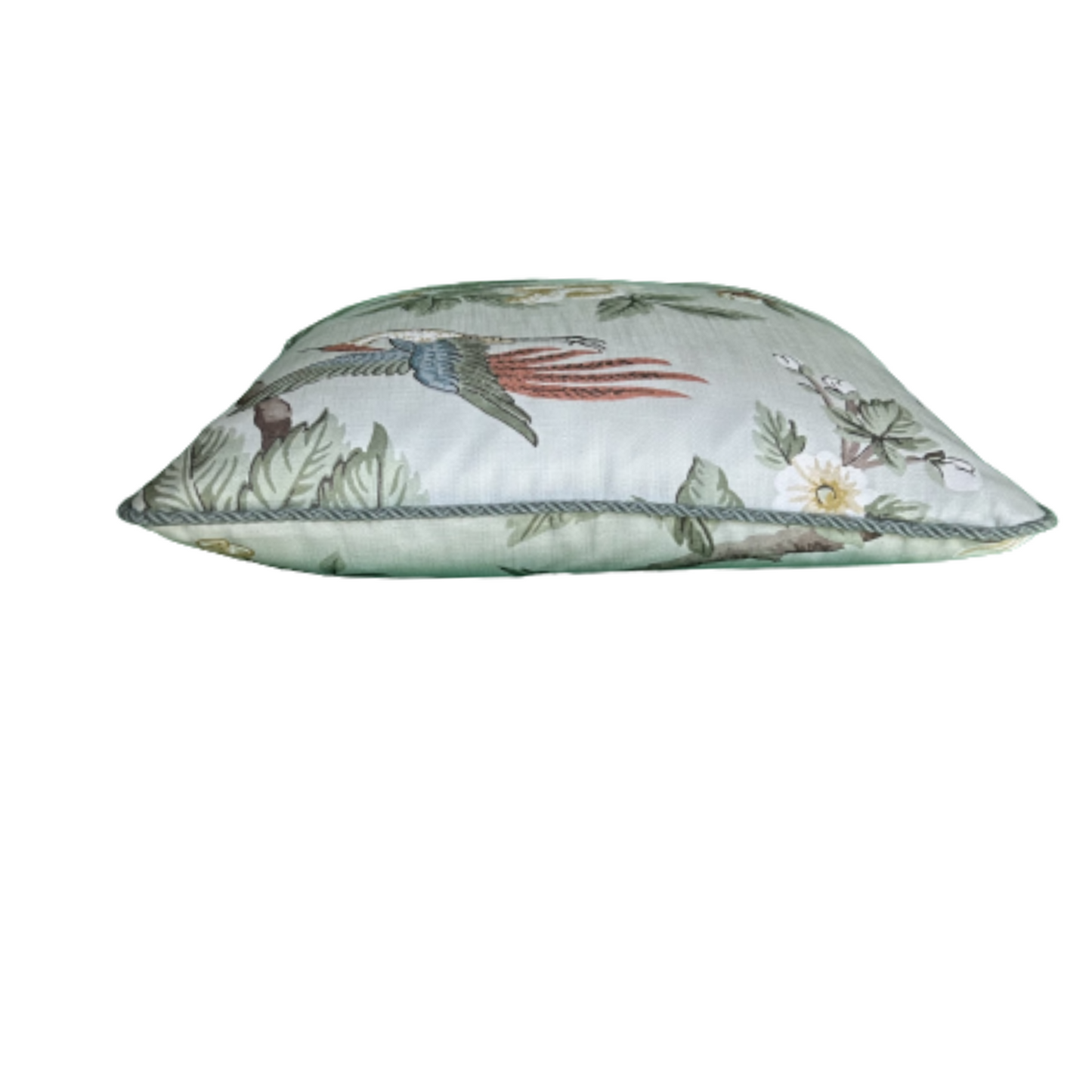 100 main Lophura British National Trust 18 x 18 Decorative Pillow with Down Feather Insert
