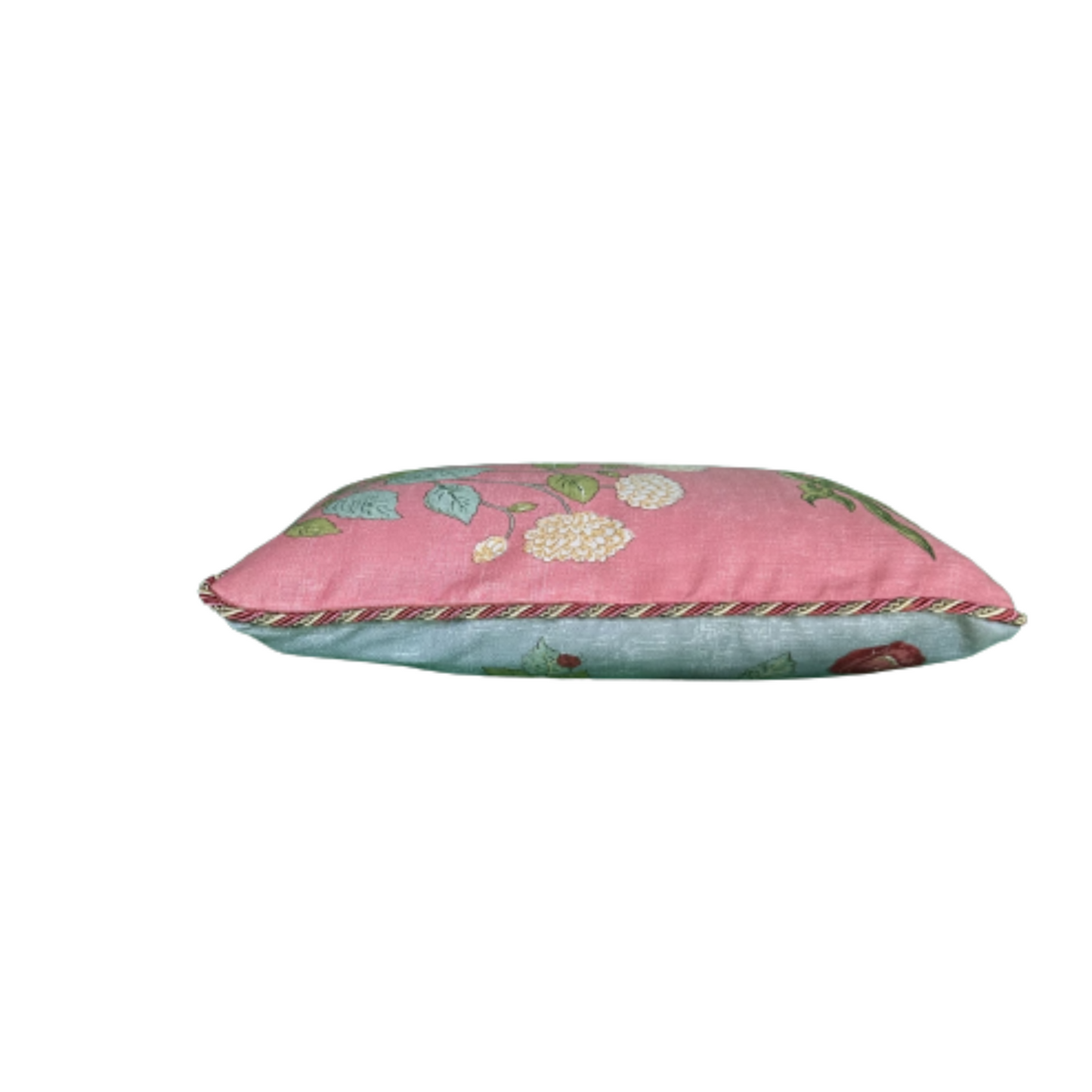 Scalamandre Botanica Reversible 12 x 16 Decorative Pillow with Down Feather Insert