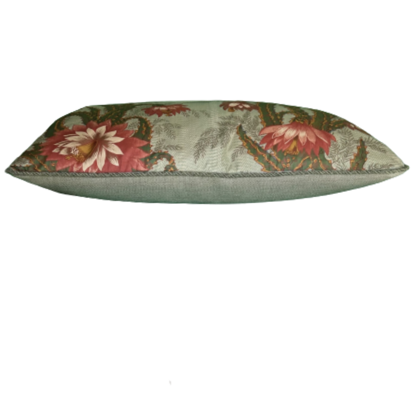 Brunschwig Vingtage Hermitage Tropique 14 x 24 Decorative Pillow with Down Feather Insert
