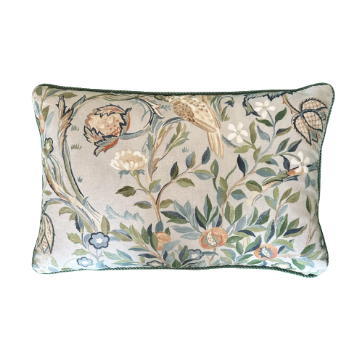 William Morris Melsetter Botanical 14 x 22 Decorative Pillow with Down Feather Insert
