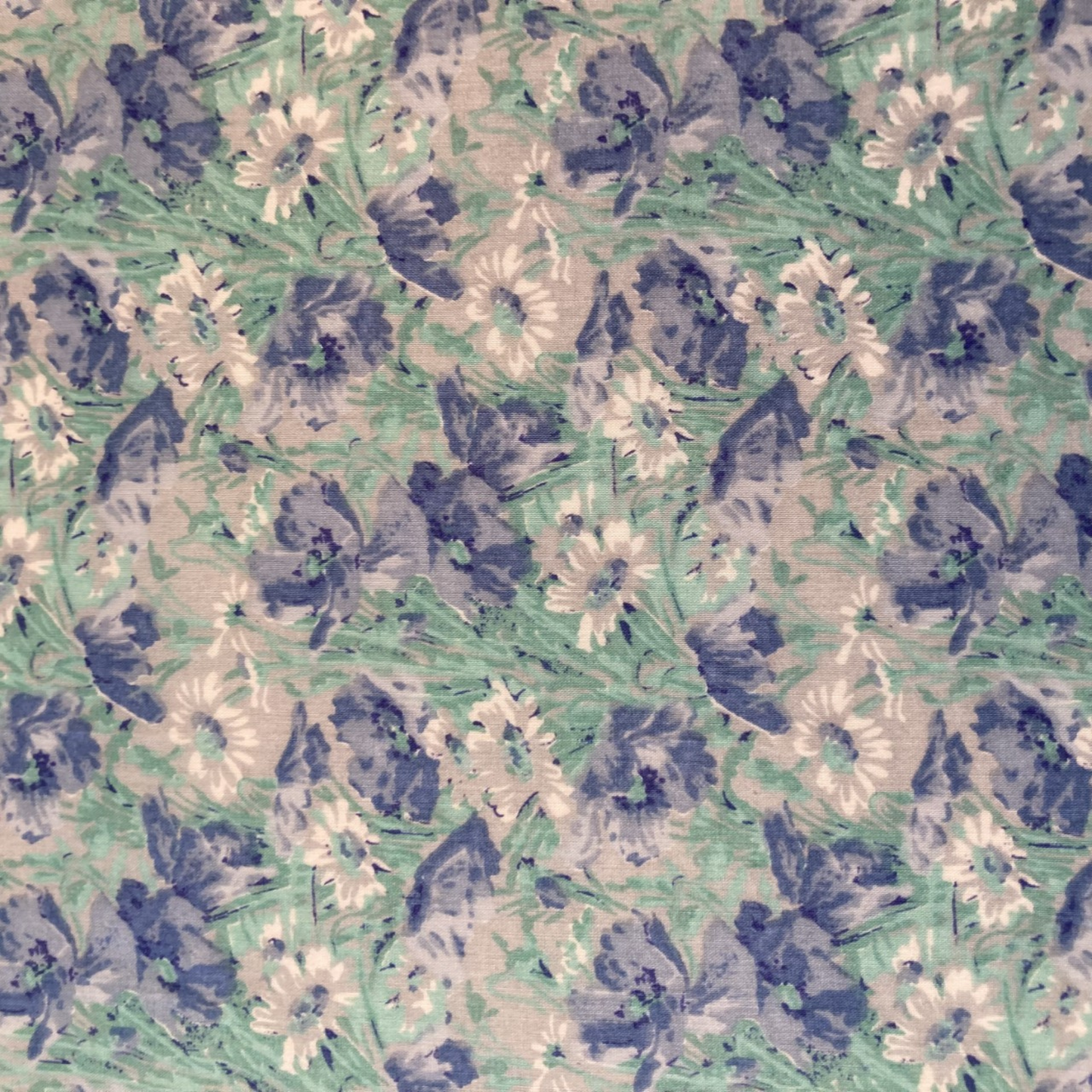 Liberty Print Square 100% Cotton Scarf, Liberty of London, Claire