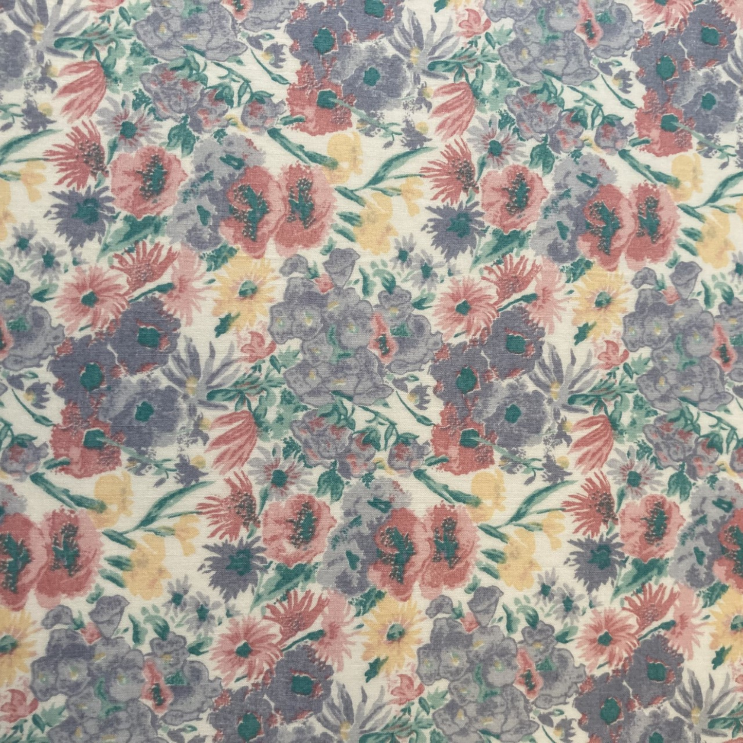 Liberty Print Square 100% Cotton Scarf, Liberty of London, Emma
