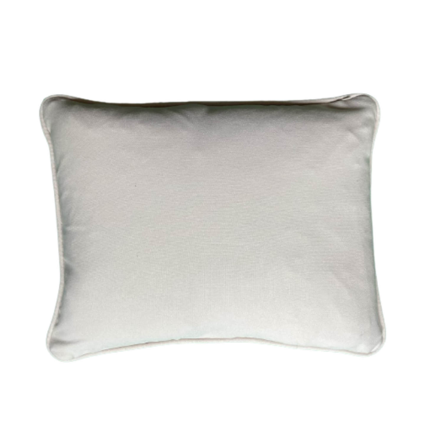 Vintage Framed Toile Decorative Pillow 16 x 20 with Down/Feather Insert
