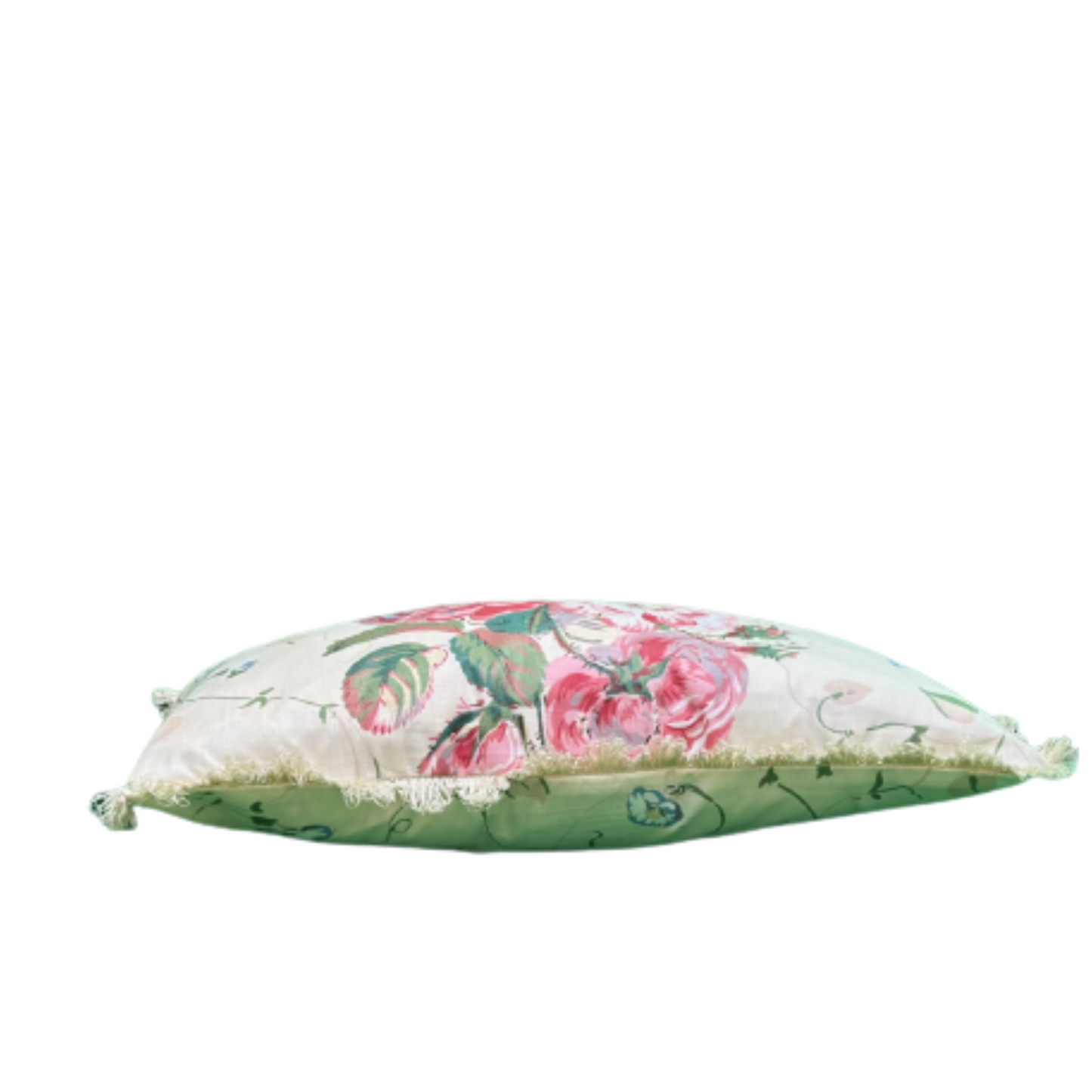 Iconic Colefax Chintz 12 x 20 Rectangle Decorative Pillow with Down Feather Insert