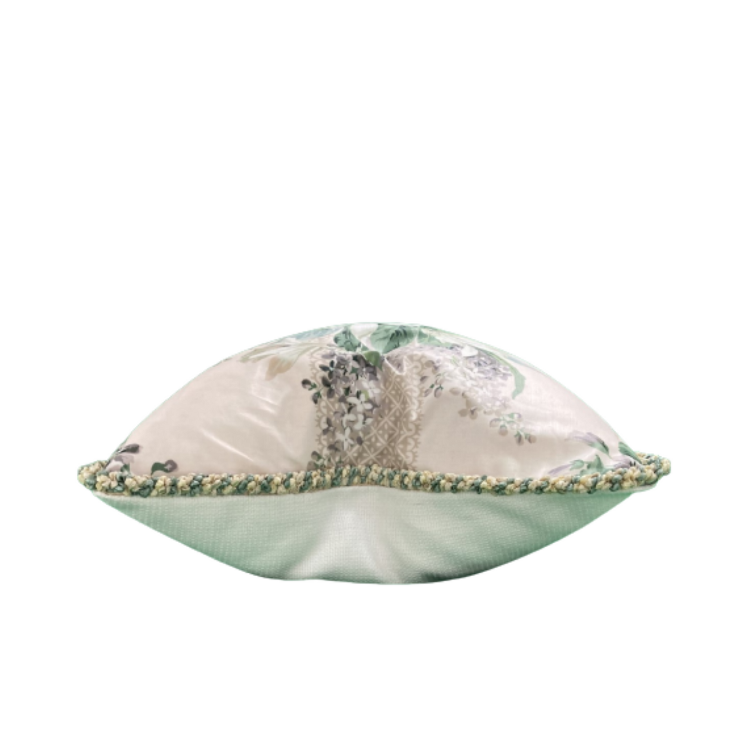 Wildflower Stripe by Jean Monro 16 x 16 Square Decorative Pillow with Down Feather Insert