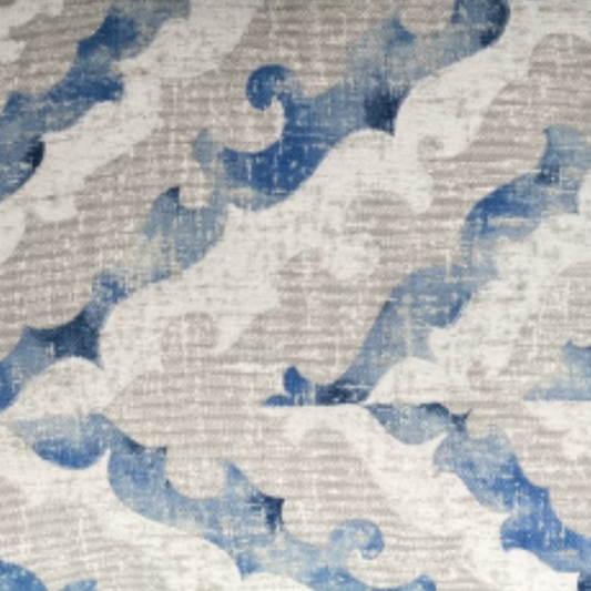 Vintage Italian Harlequin Damask 16 x 16 Square Designer Pillow with Down Feather Insert