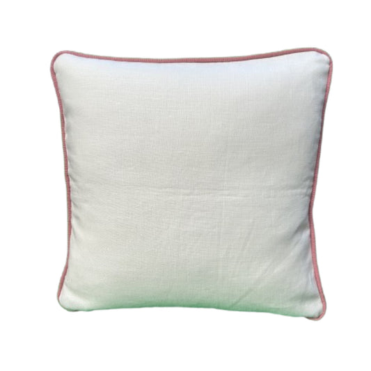 Grace Powder Blue by Rose Cumming 21 x 21 Decorative Pillow with Down/Feather Insert