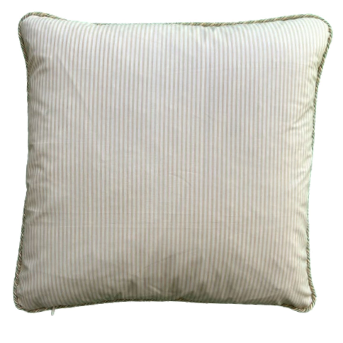 Hanging Basket Vintage Print 20 x 20 Square Decorative Pillow with Down Feather Insert