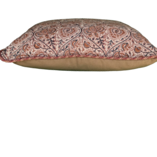 Lakshmi Les Indiennes  20 X 20 Square Decorative Pillow with Down/Feather Insert