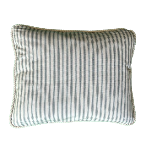 Sister Parish Waldingfield Blue English Oak 16 x 20 Decorative Pillow with Down Feather Insert