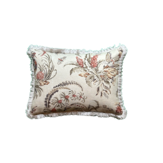 Autumn Woods Vervain Pajaro 18 x 24 Decorative throw Pillow with Down/Feather Insert