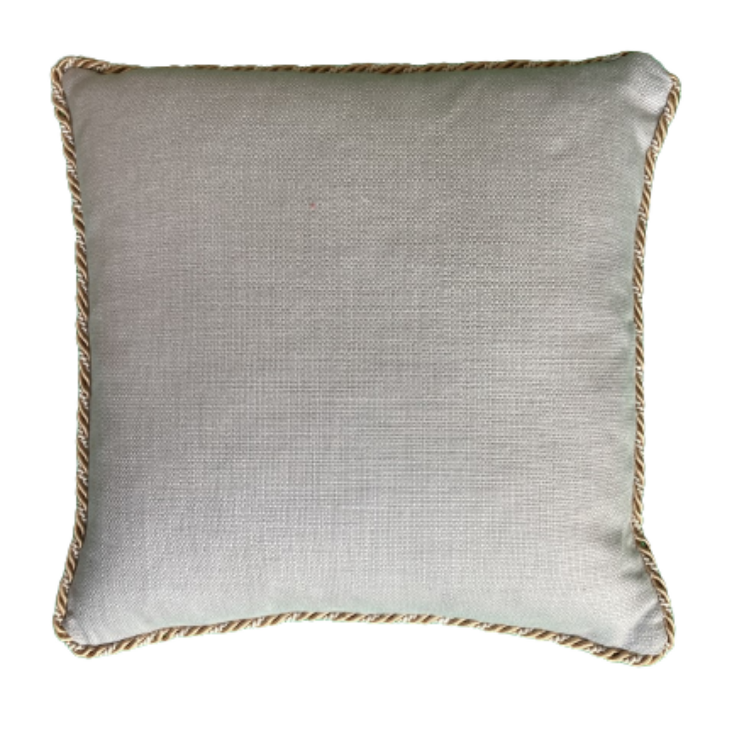 Brocatello Glam Damask 18 x 18 Square Designer Pillow with Down Feather Insert