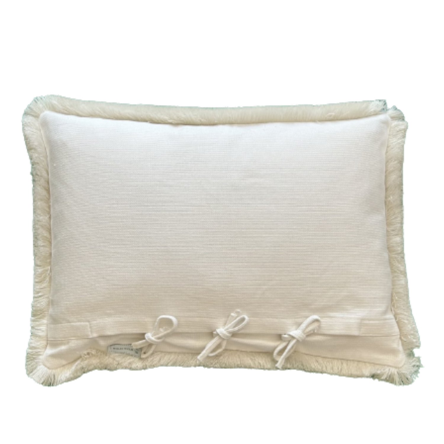 Mitford Blue and White 17 X 23 Rectangle Lumbar Designer Pillow with Down Feather Insert 