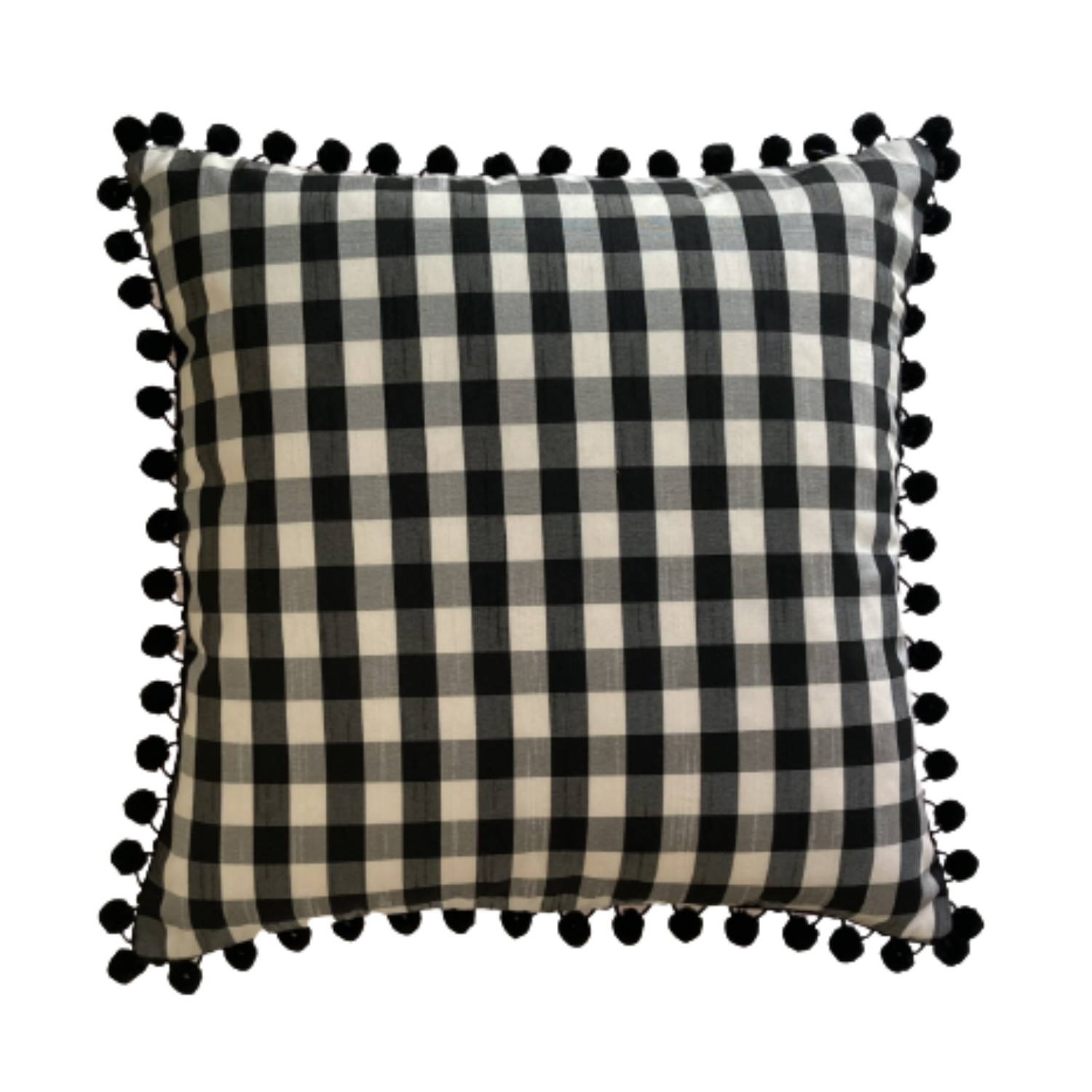 Marimekko Unikko Poppy 18 x 18 Square Decorative Pillow with Down Feather Insert
