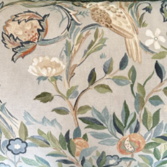 William Morris Melsetter Botanical 14 x 22 Decorative Pillow with Down Feather Insert