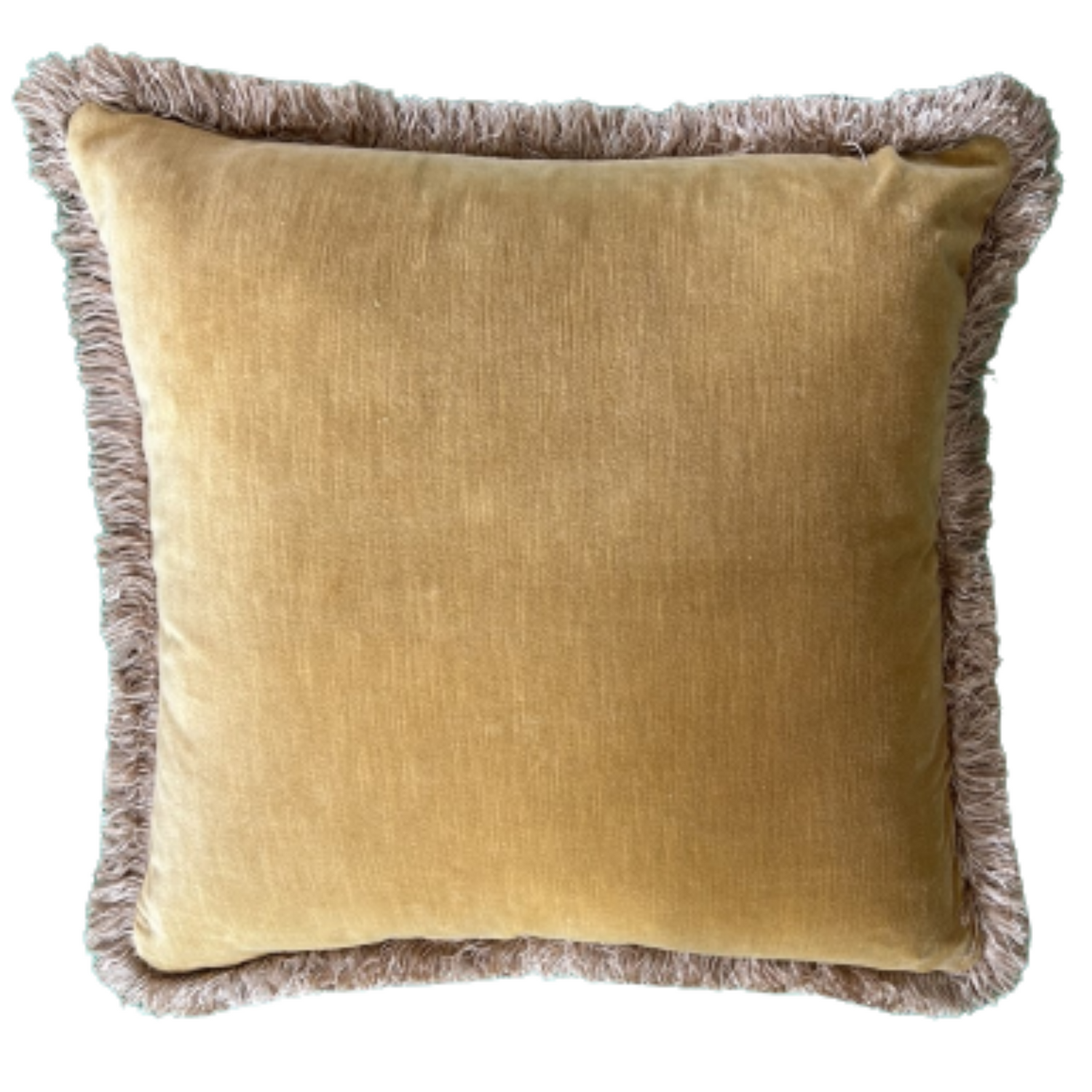 Sophia Regency Brown Welted Feather Down Decorative Throw Pillow - 20x20