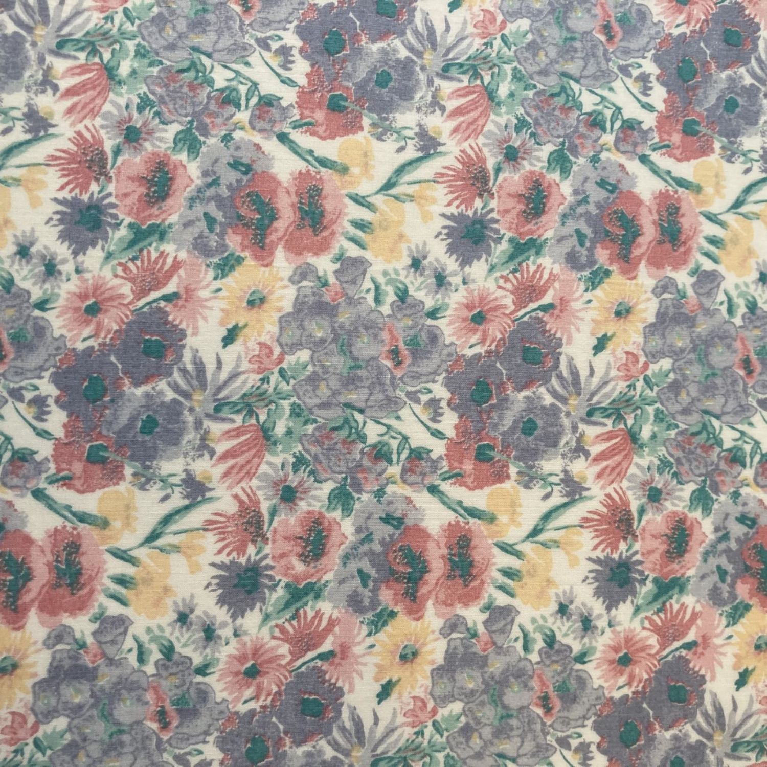 Liberty Print Square 100% Cotton Scarf, Liberty of London, Emma