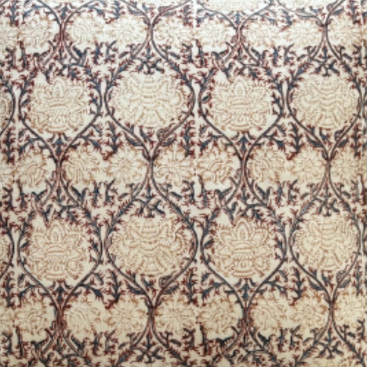 Priya Les Indiennes 20 x 20 Decorative Pillow with Down Feather Insert