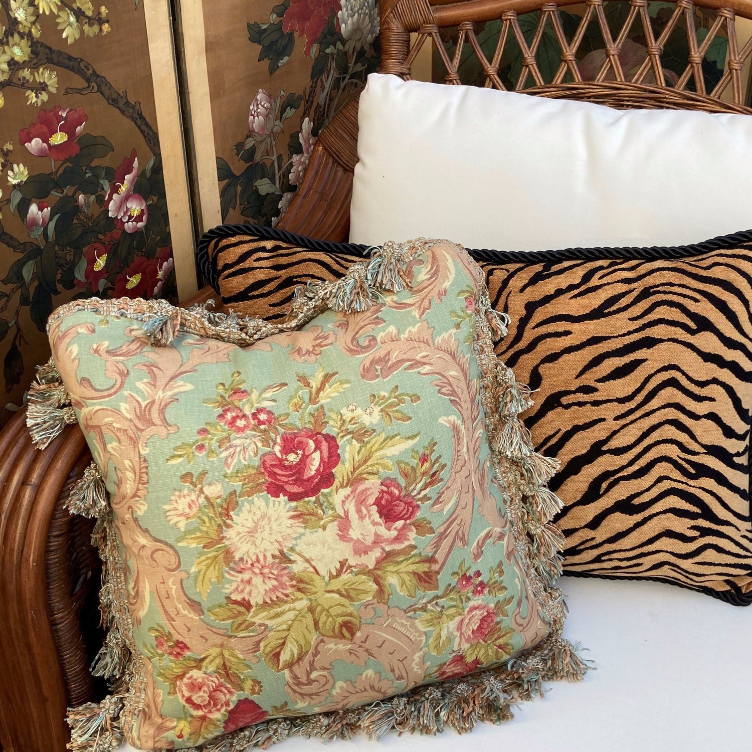 Designer sales accent pillows